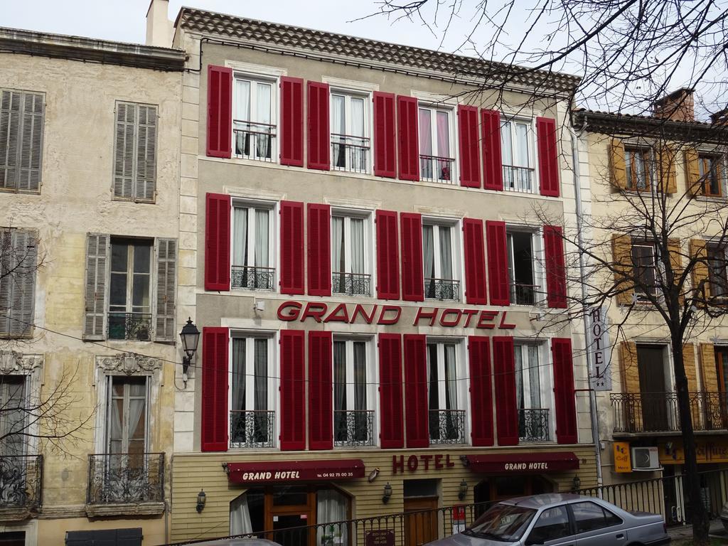 Le Grand Hotel Forcalquier Exterior foto